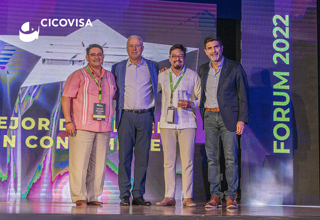 ¡Cicovisa recibe premio como el mejor distribuidor de consumibles!